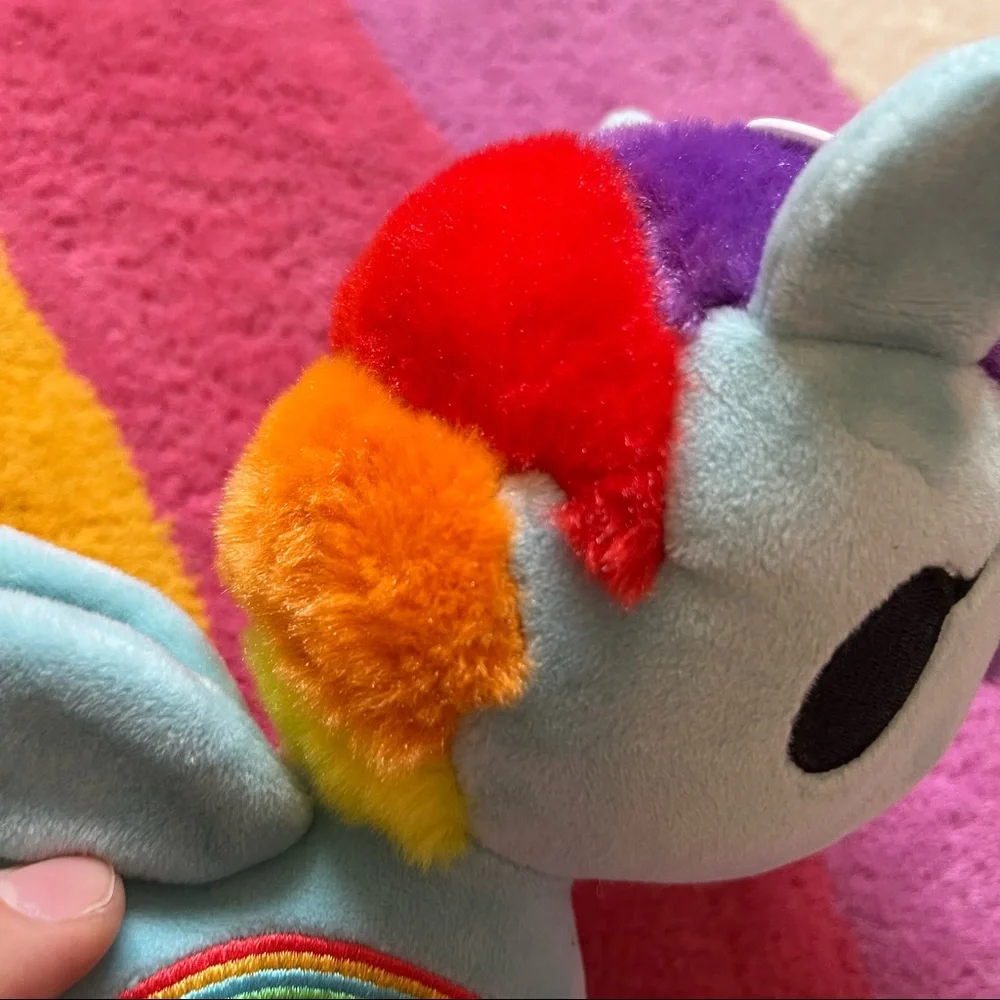 Tokidoki Blue Rainbow Unicorn Pegasus Pixie Plush Toy